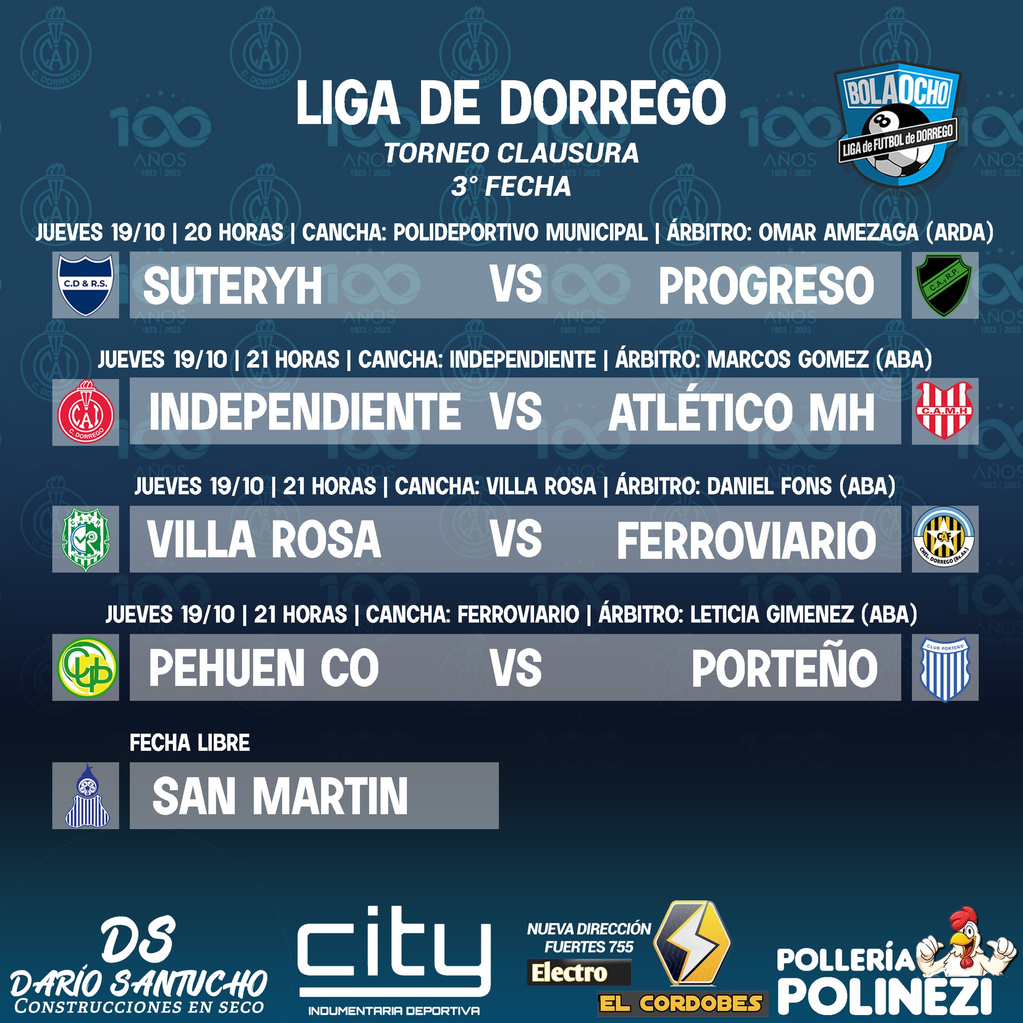 futbol fecha 3