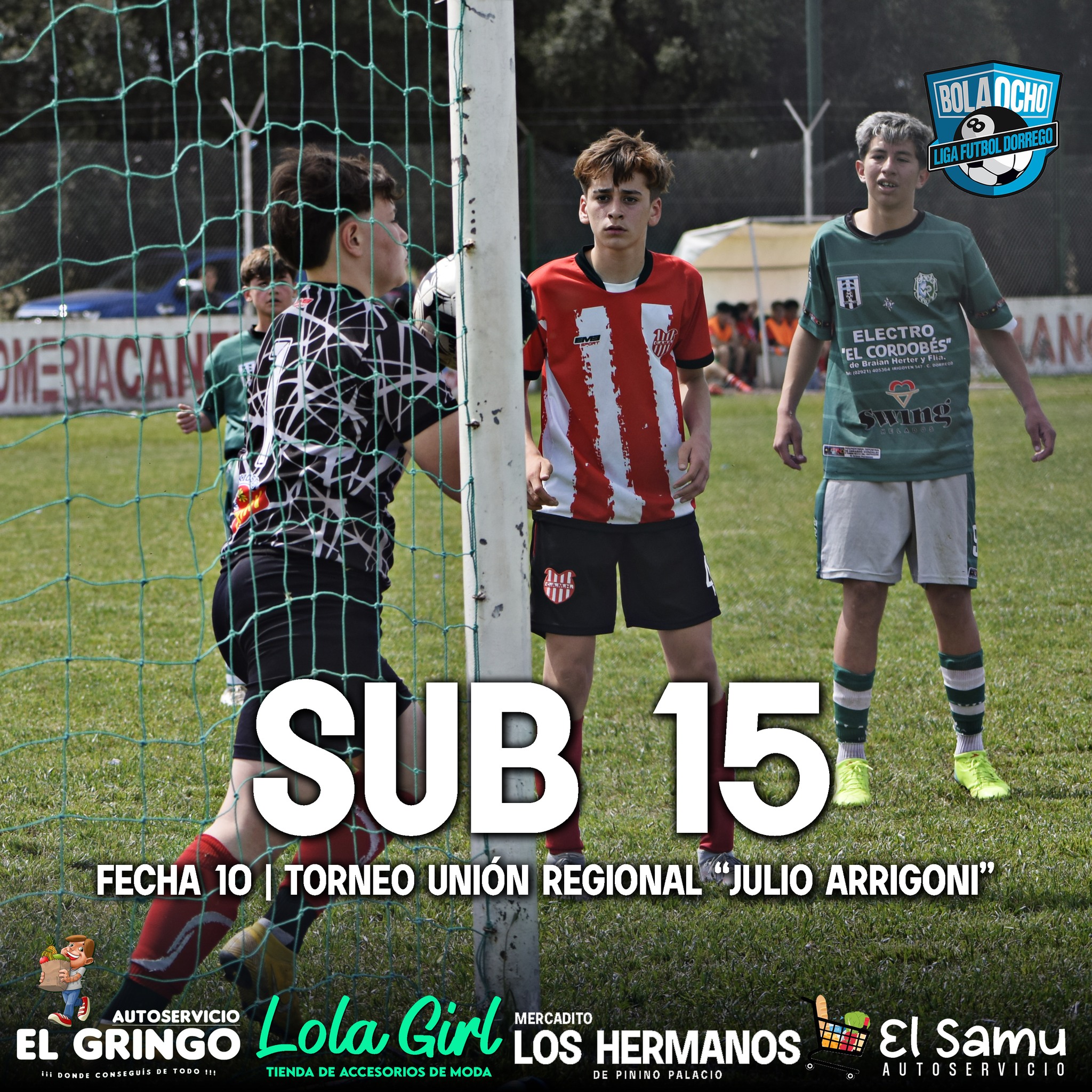 futbol menor fecha 10