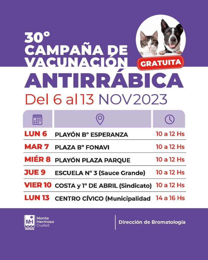 campaña antirrabica a